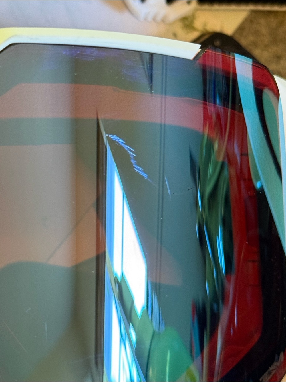 Home Art Reflective Wall Panel in Multicolor Finish
